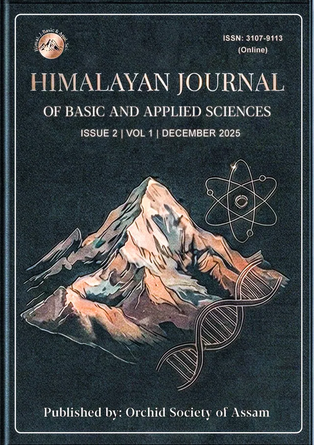 Cover of Orchid Society publication Volume 1 Issue 2